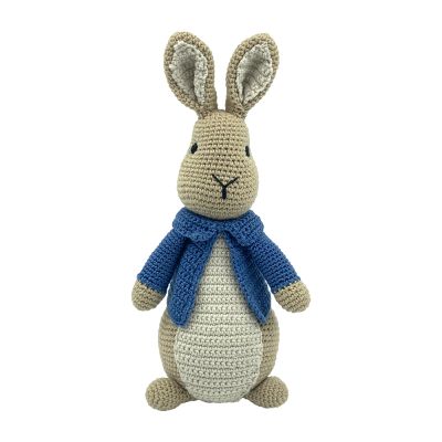 Petter Rabbit - плетена играчка