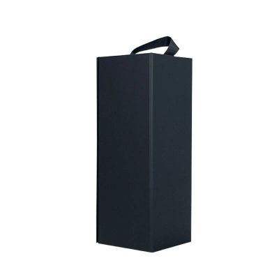 Луксозна подаръчна кутия - за бутилка за напитки, 35x12x12 см, черна